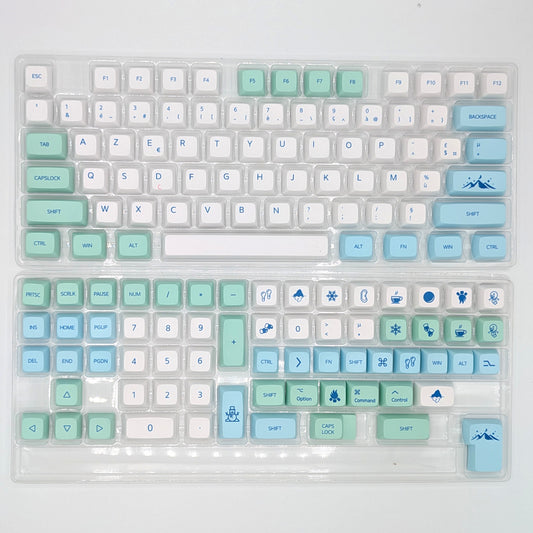 XDA Keycaps FR Azerty - Iceberg