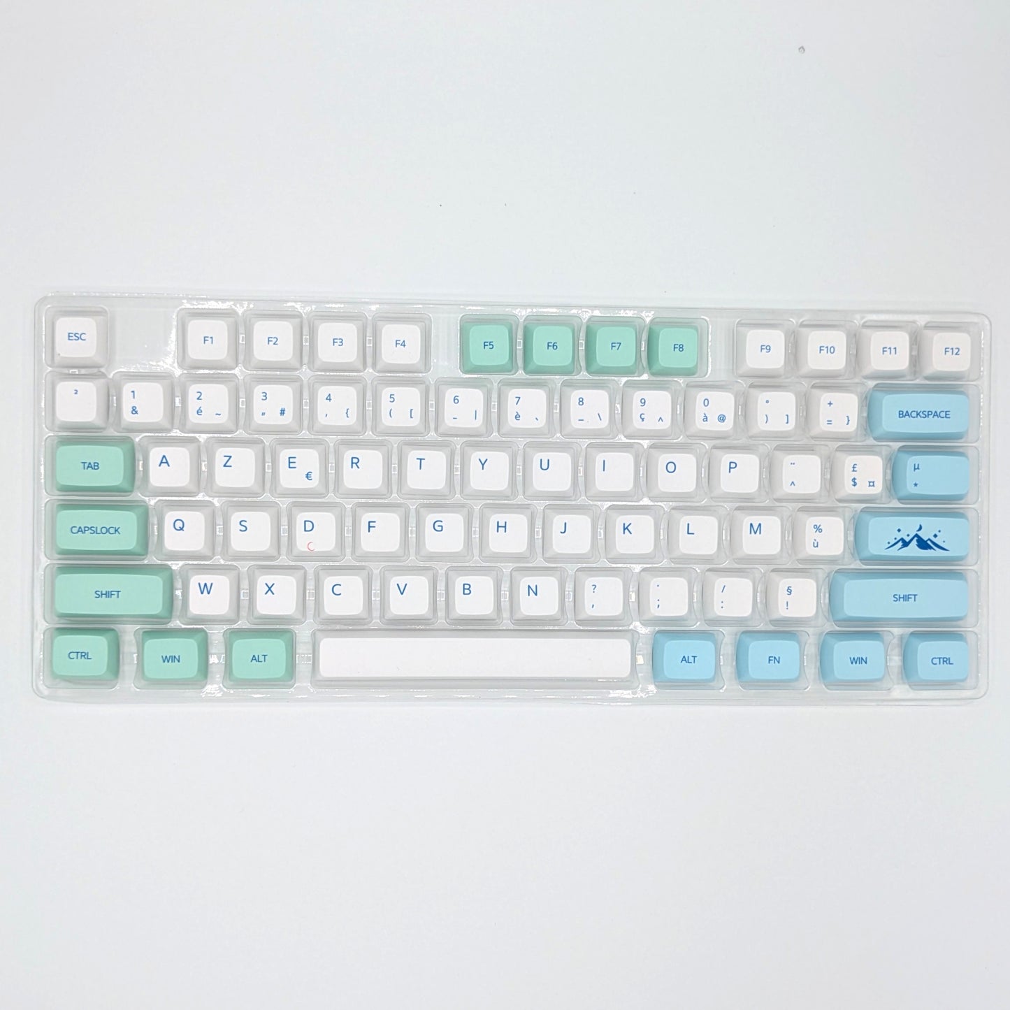 XDA Keycaps FR Azerty - Iceberg
