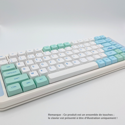 XDA Keycaps FR Azerty - Iceberg