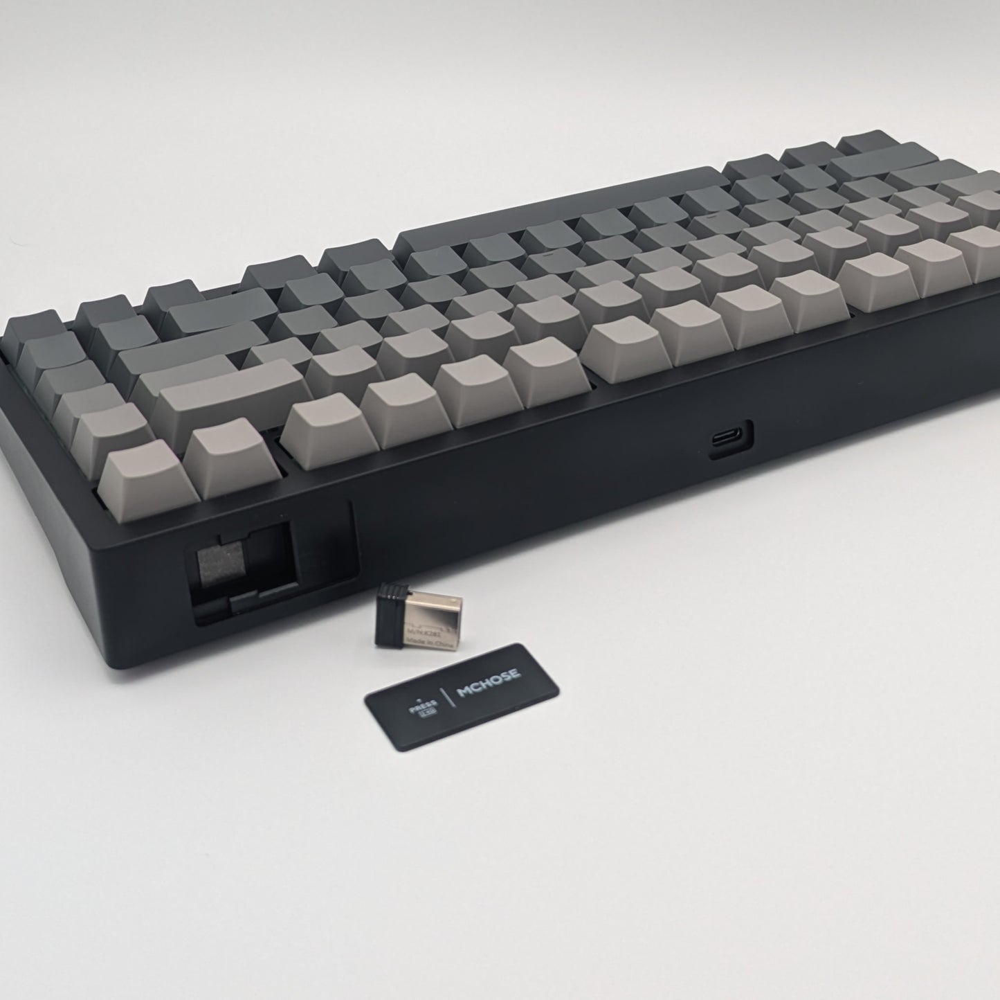 MCHOSE G75 Pro Tri-mode Gasket Structure Hot-Swappable Gaming Mechanical Keyboard