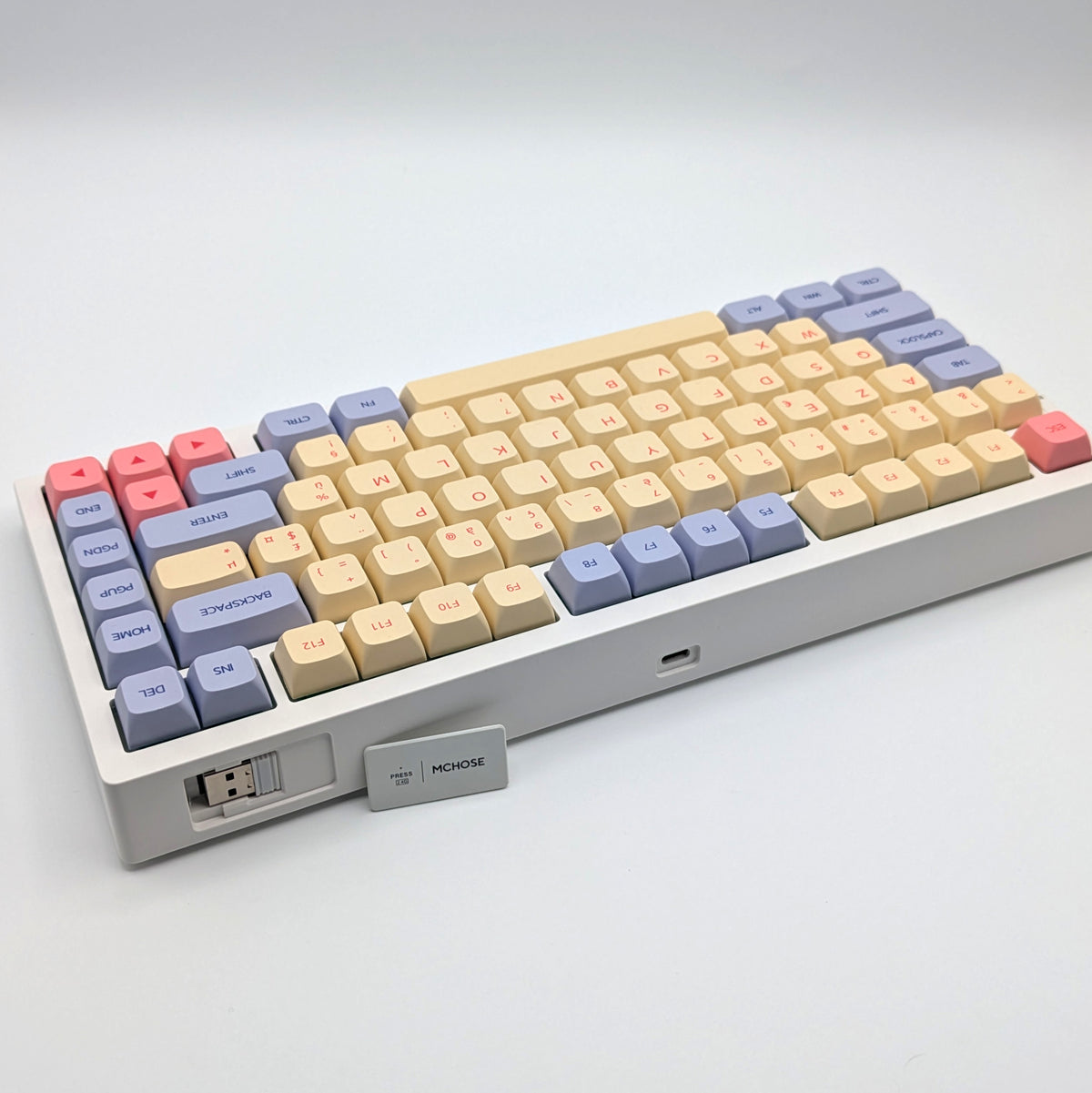 MCHOSE G75 Pro Custom Mechanical Keyboard Marshmellow