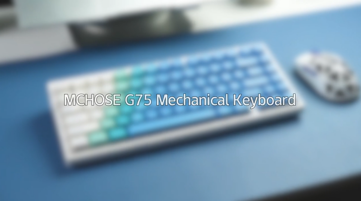 Charger la vidéo : MCHOSE G75 YouTube Video