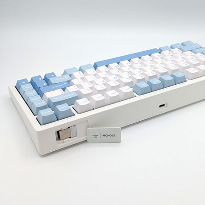 MCHOSE G75 Pro Tri-mode Gasket Structure Hot-Swappable Gaming Mechanical Keyboard