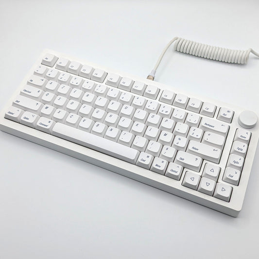 MonsGeek M1 V5 VIA Custom Mechanical Keyboard Blanc sur Blanc