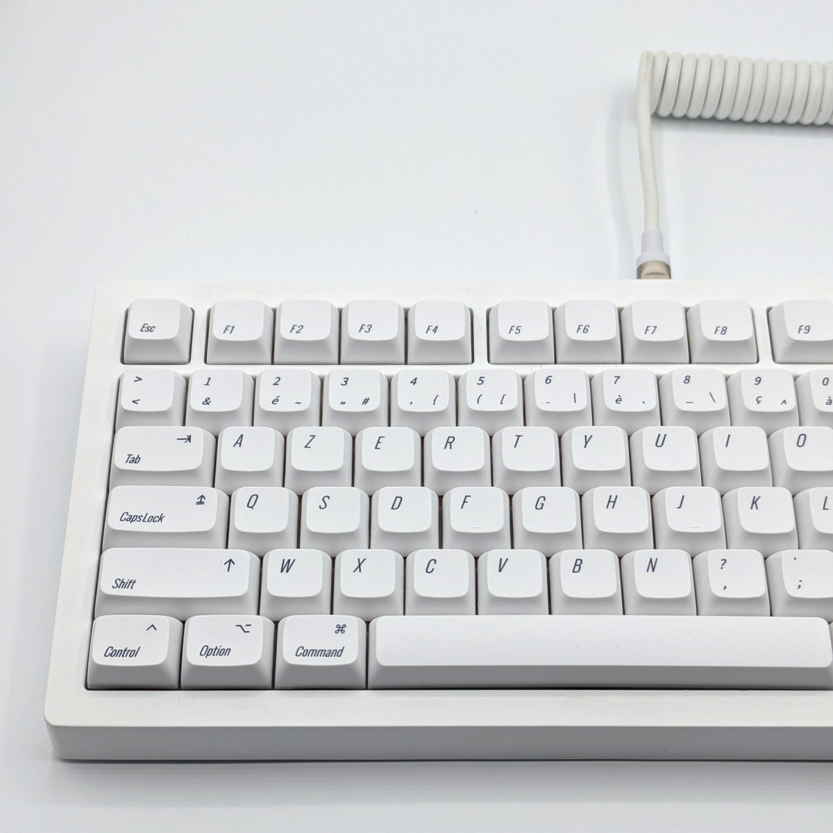 MonsGeek M1 V5 VIA Custom Mechanical Keyboard Blanc sur Blanc