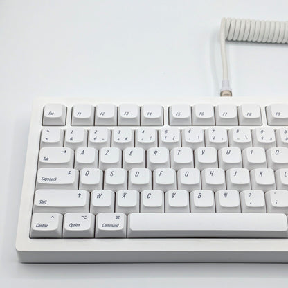 MonsGeek M1 V5 VIA Custom Mechanical Keyboard Blanc sur Blanc
