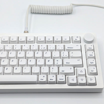 MonsGeek M1 V5 VIA Custom Mechanical Keyboard Blanc sur Blanc