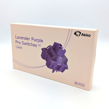 Akko V3 Lavender Purple Pro Switch (Tactile, 45pcs)